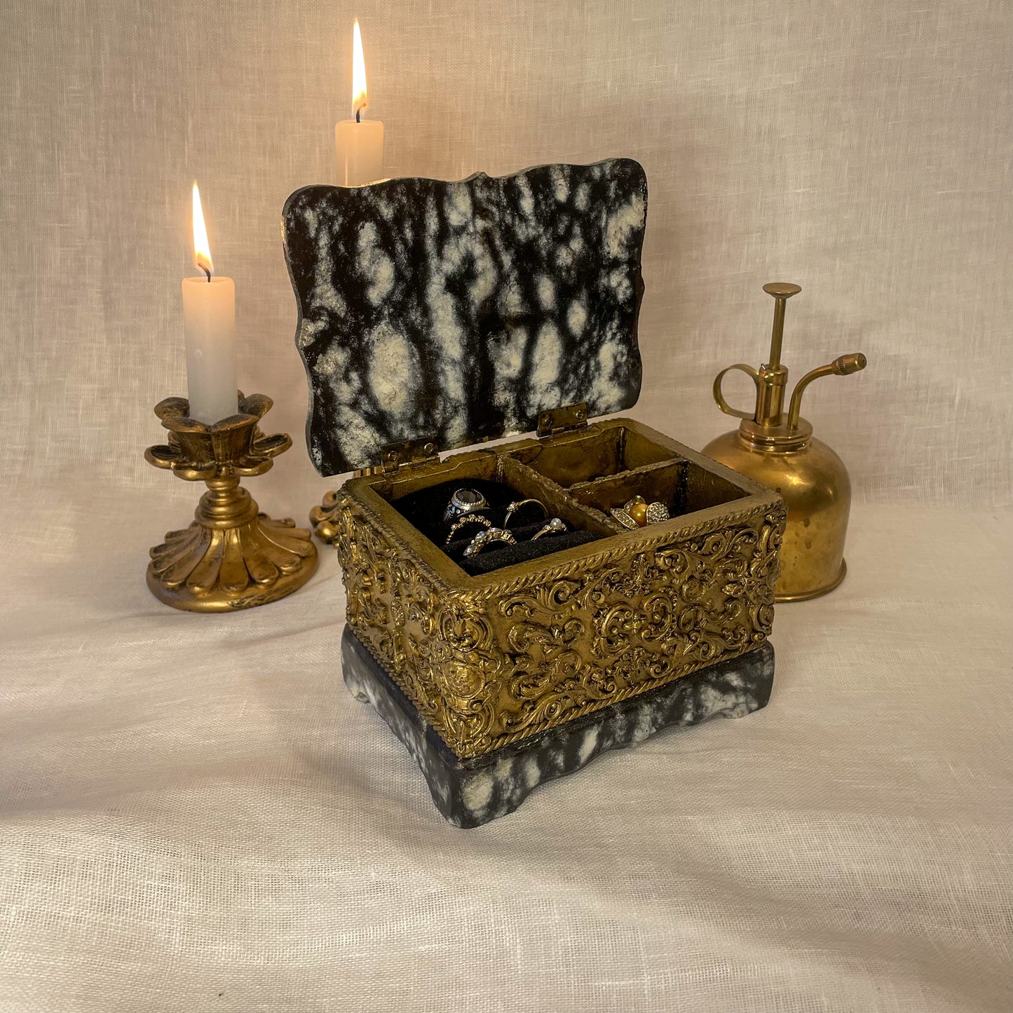 Coffret à Bijoux « Marbre impérial »